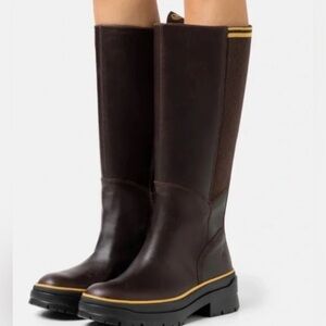 Women's Brown Leather Timberland Malynn Boots